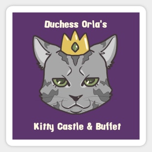 Duchess Orla's Kitty Castle Sticker